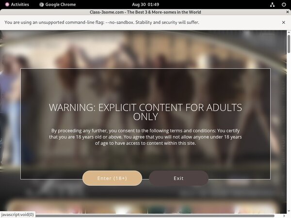 3Some Class Logins