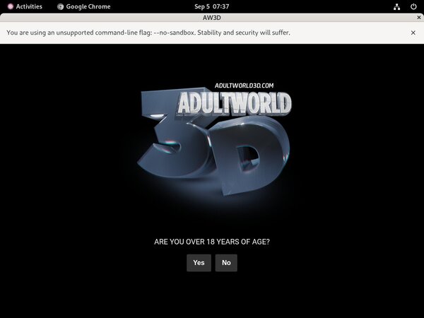 Account On Adult World 3D