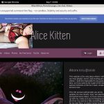 AliceKitten Passwords 2018