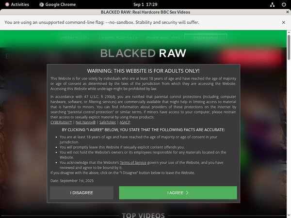 Blacked Raw Form