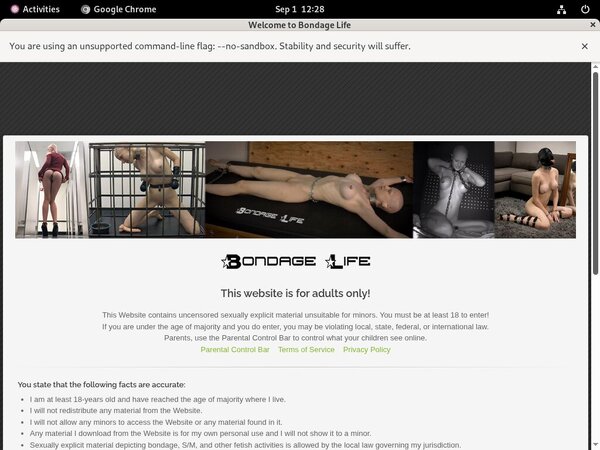 Bondage Life Member Account Bondage Life Member Account