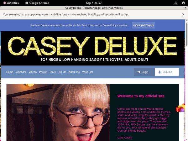 Caseydeluxe.club Free Login Password