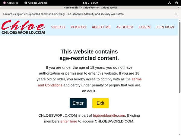 Chloesworld.com Discount Pass