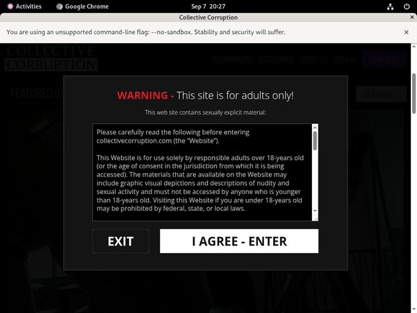 Collective Corruption Working Password