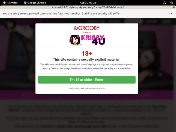 Cracked Krissy4u.com Account
