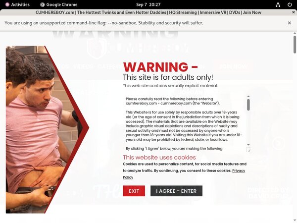 Cumhereboy.com Member Trial
