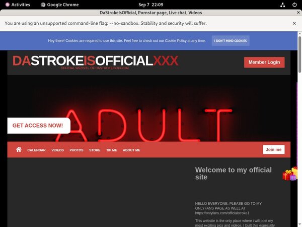 DaStrokeIsOfficial Vendo