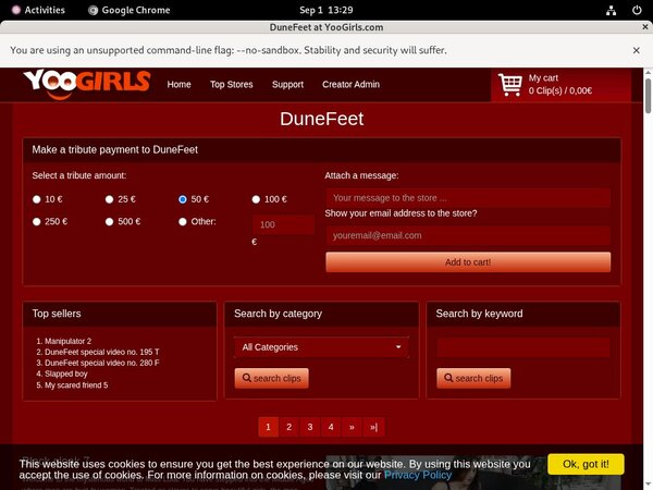 Dunefeet Password And Account
