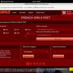 FRENCHGIRLSFEET Members Password FRENCHGIRLSFEET Members Password