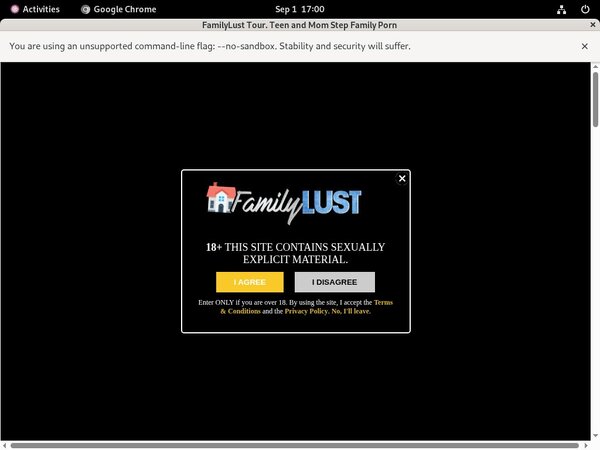 Family Lust 1 Day Trial