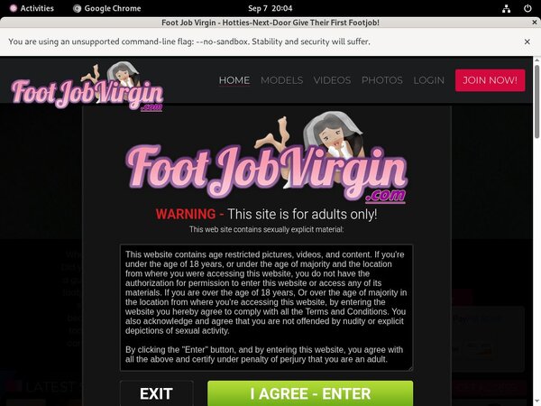 Footjobvirgin.com Recent