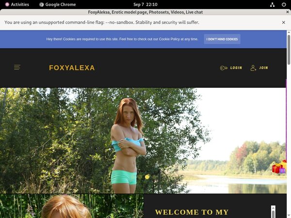 Foxyaleksa.com Promo Deal