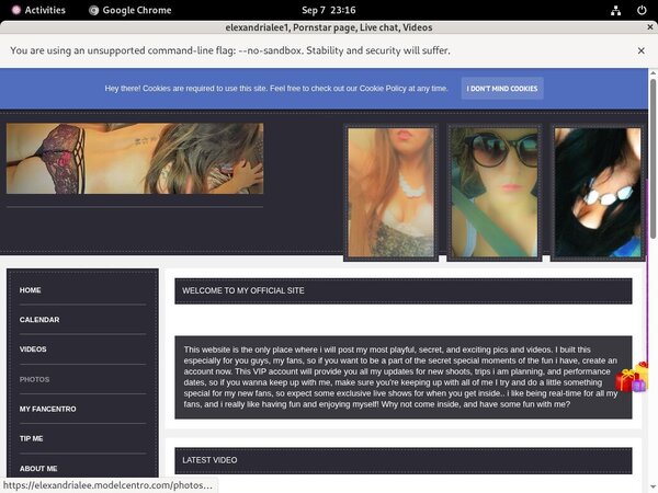Free Elexandrialee1 Trial Membership