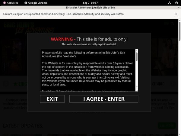 Free Ericjohnssexadventures Account Logins Free Ericjohnssexadventures Account Logins