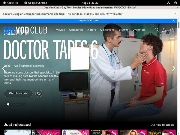 Free Gay Vod Club Day Trial
