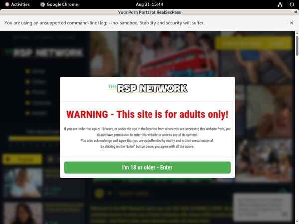 Free New Real Sex Pass
