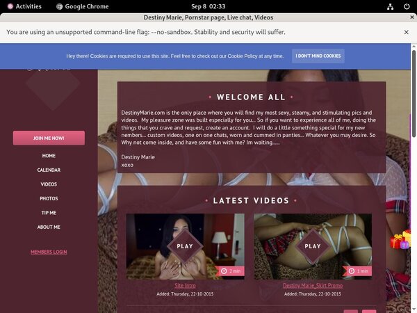 Free Sexxidestiny Trial