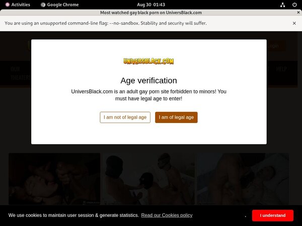 Free Universblack.com Clips