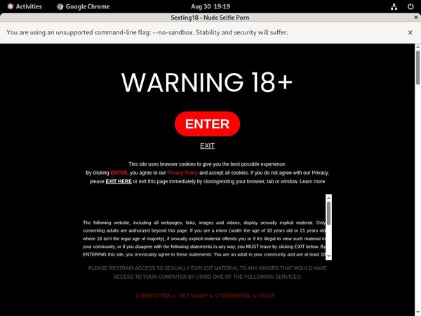 FreeSexting 18 Password