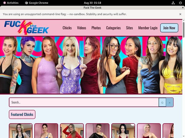Fuck The Geek Network Login