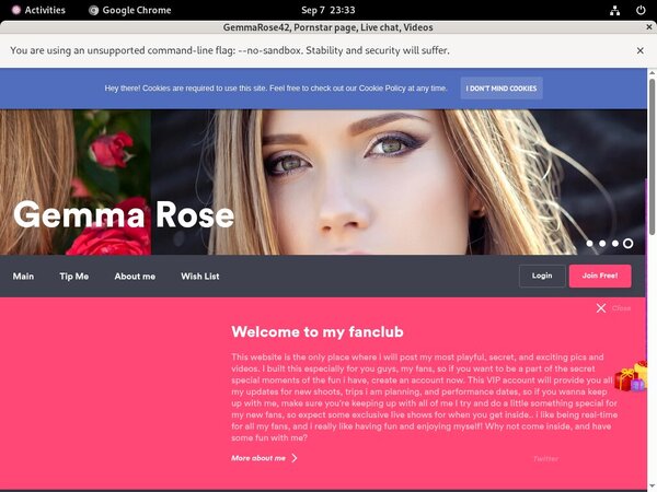 GemmaRose42 Hacked Password