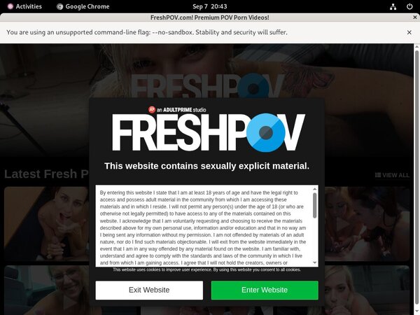 Get Freshpov.com Account