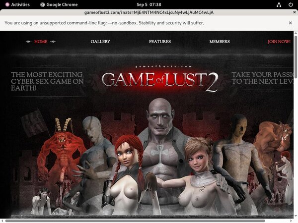 Get Game Of Lust 2 Password
