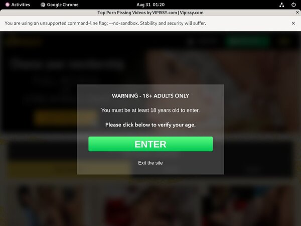 Get Vipissy Password