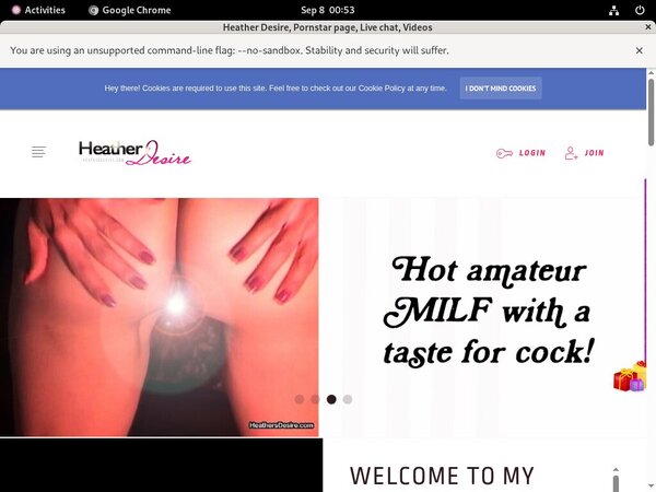 Heather Desire 3 Day Trial