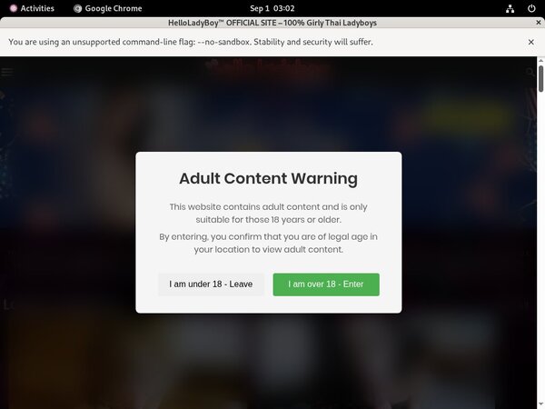 How To Get A Free Hello Ladyboy Account