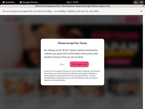 How To Join JapanLust For Free