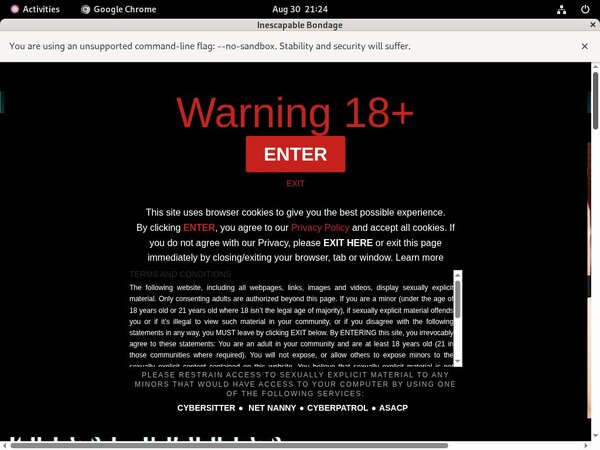 Inescapable Bondage Sites Inescapable Bondage Sites