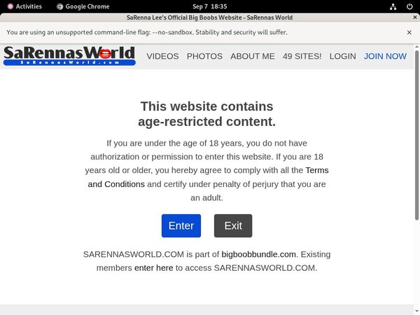 Is Sarennasworld.com Real