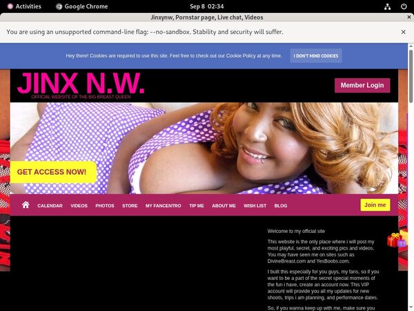 Jinxynw Premium Account