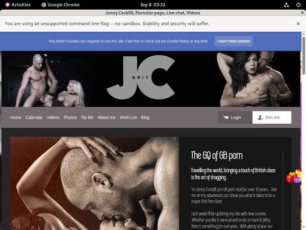 Jonnycockfill.modelcentro.com Benutzername
