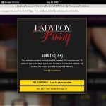Ladyboy Pussy Probiller
