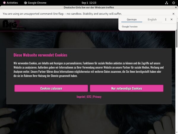 Lana Giselle Signup Form