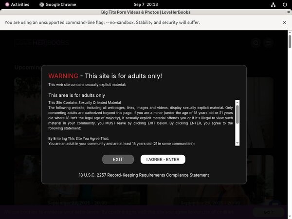 Loveherboobs.com Free Logins