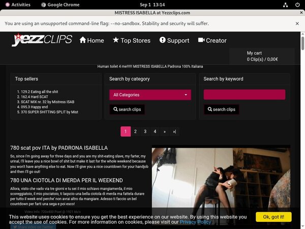 Mistress Isabella Free Passwords