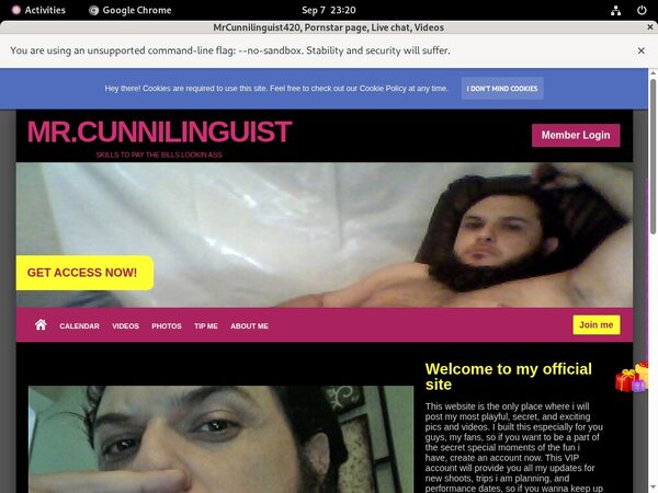 MrCunnilinguist420 Free Logins 2018