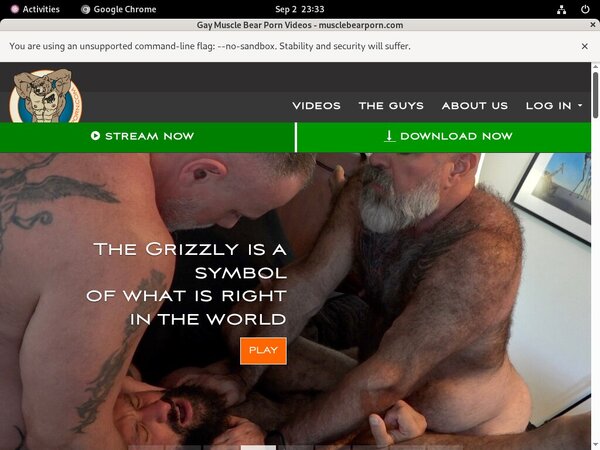 Muscle Bear Porn Free Pass