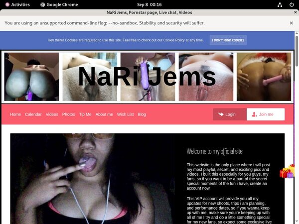 NaRi Jems Full Account