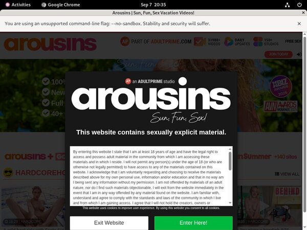 New Arousins Videos