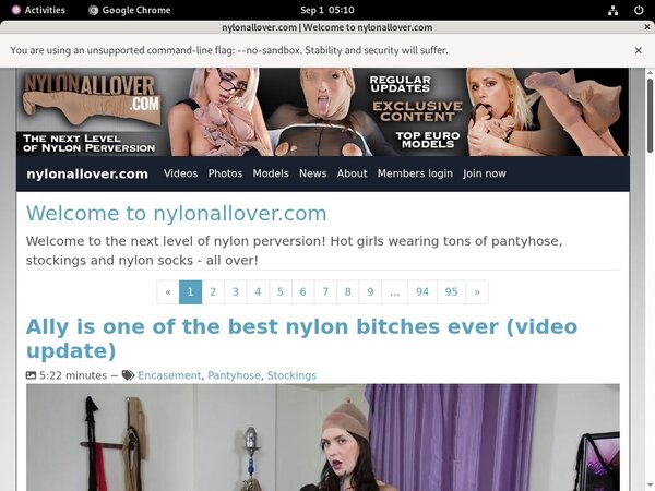Nylon All Over Discount Promotion