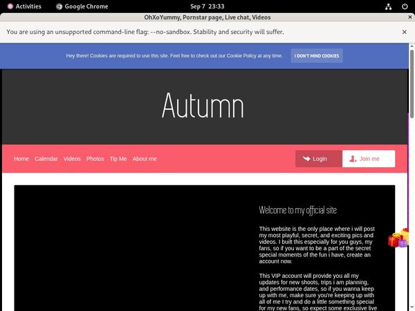 OhXoYummy Account Gratis