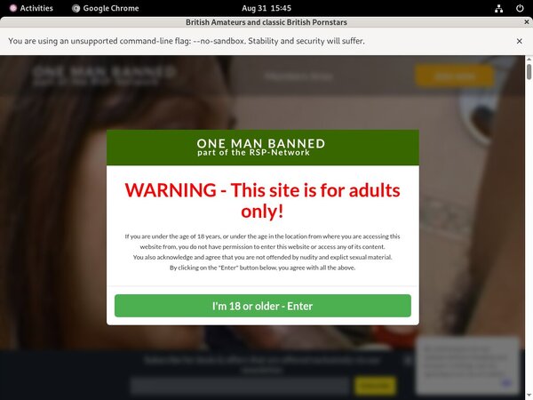 Onemanbanned.tv Premium Membership