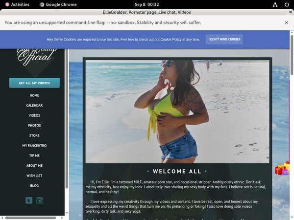 Premium Accounts Free EllieBoulder