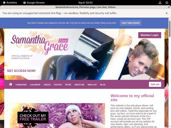 Samanthagracelive.modelcentro.com Coupon Offer Samanthagracelive.modelcentro.com Coupon Offer