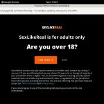 Sexlikereal Allow Paypal