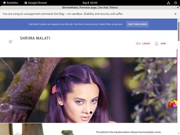 Shrimamalati.xxx Sign Up